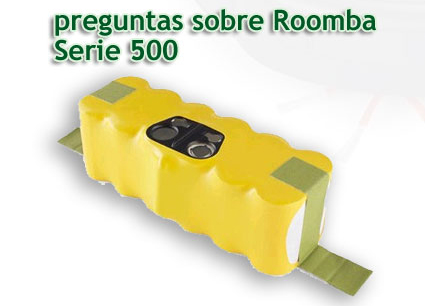 preguntas frecuentes sobre robot aspirador iRobot Roomba 500